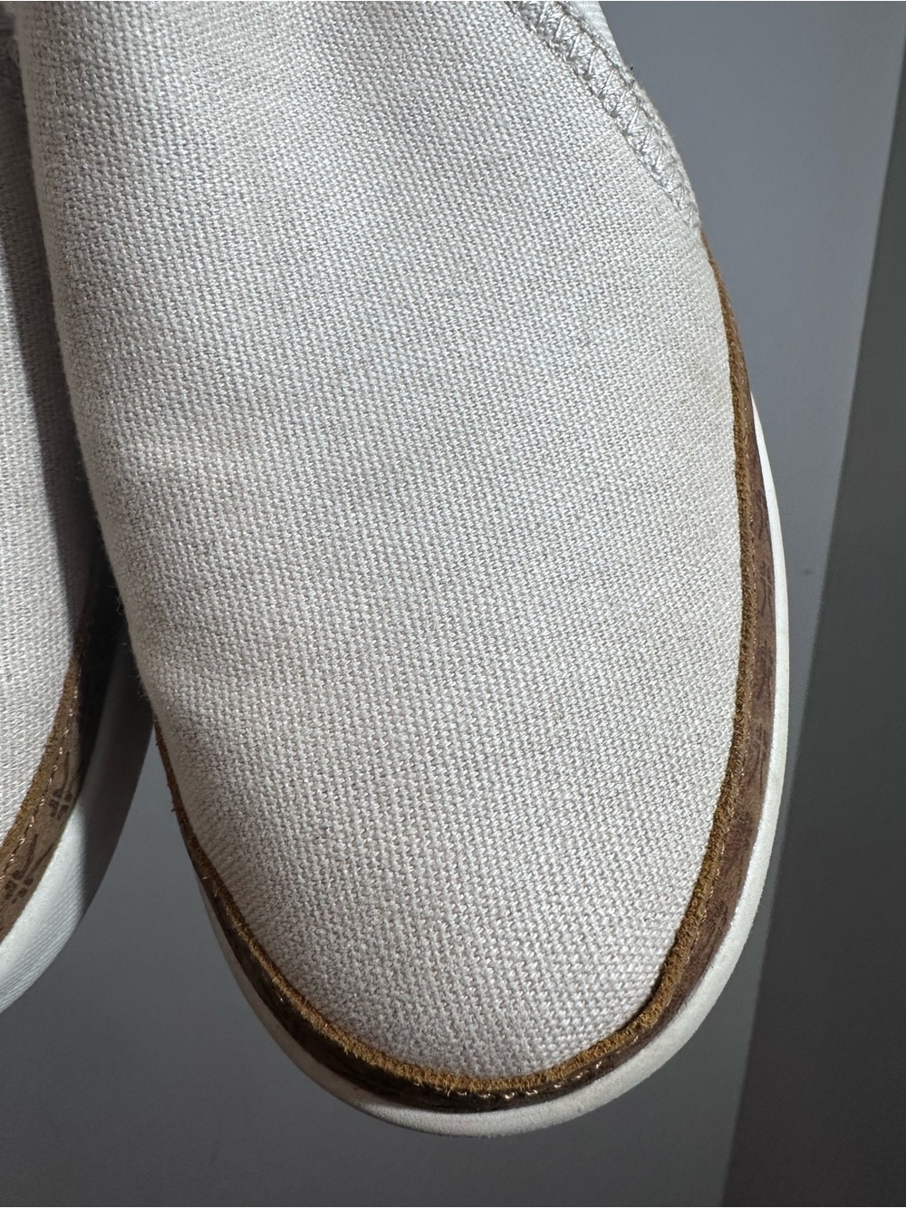 Women's KURU ROAM Atla Supportive Comfort Slip On Sneaker Loafer Canvas Size 9 - Picture 7 of 10